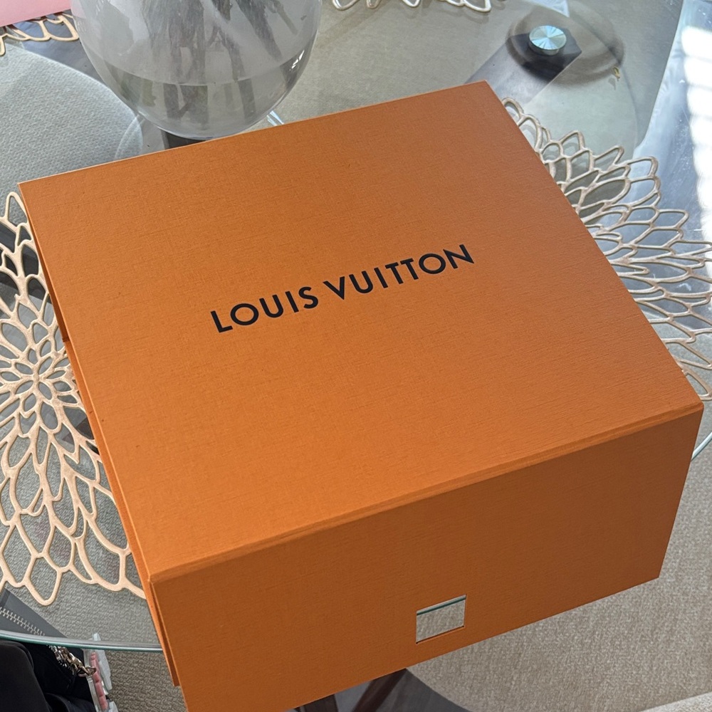 Louis Vuitton Signature Orange Gift Box